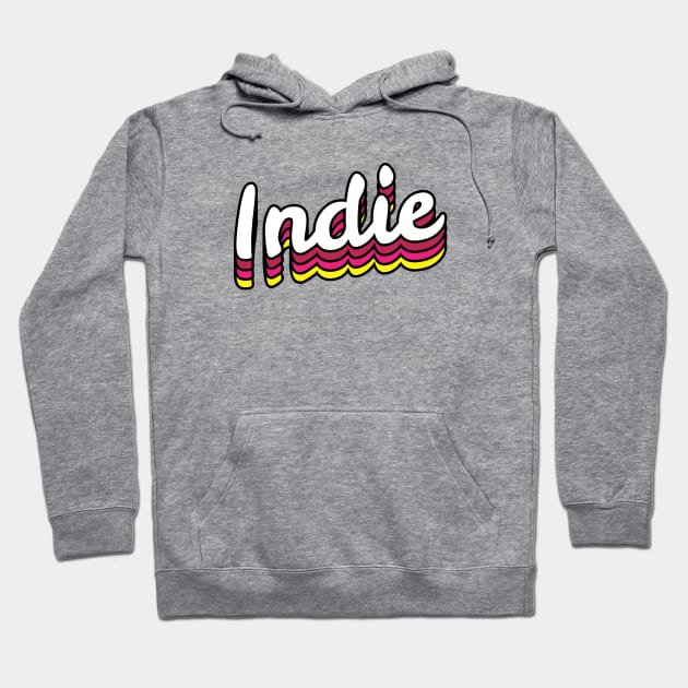 Indie Retro Cool Hoodie by ahmadzakiramadhan